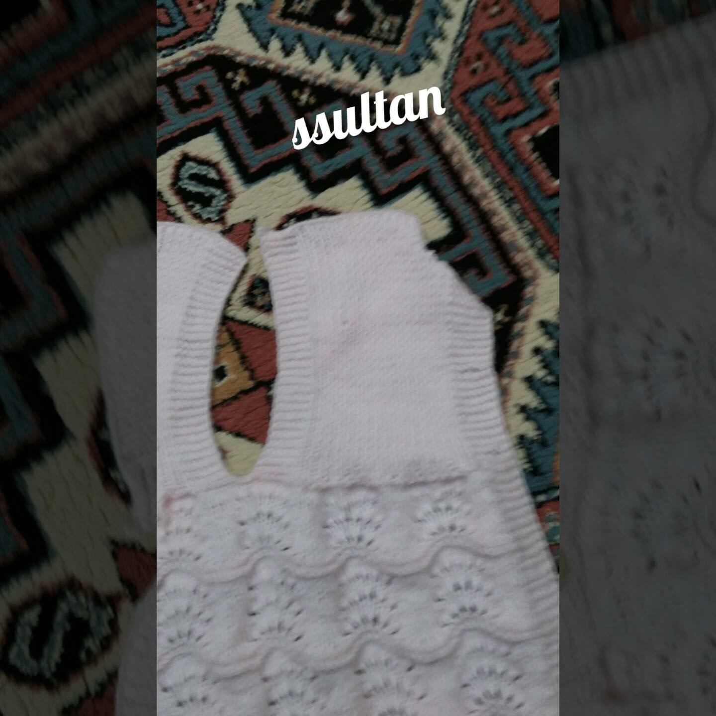 Dalgalı Bebek Yeleği Yapılışı Dalgalı Bebek Yeleği Yapılışı